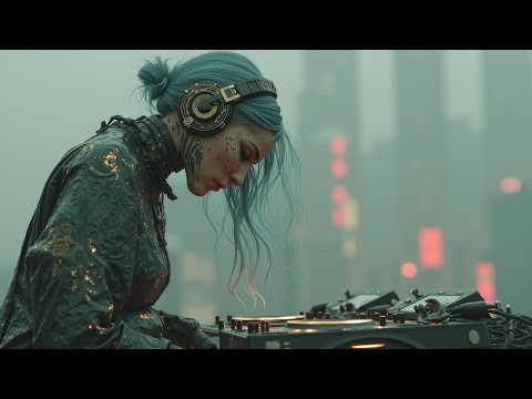 Deep Electro Vibes for Night Drive Music ~ Cyberpunk City Rooftop Lounge Mix