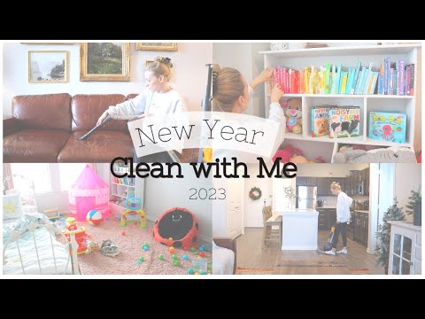 NEW YEAR CLEAN WITH ME 2023 | Refresh + Deep Clean | Tauna Megan
