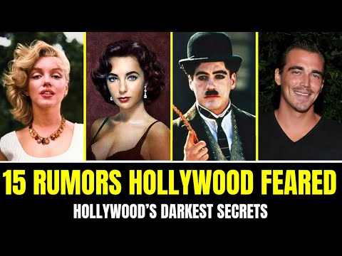 15 Most Horrifying Secret Rumors From Hollywood's Golden Age