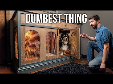 I Built a Diabolically Expensive Dog Home