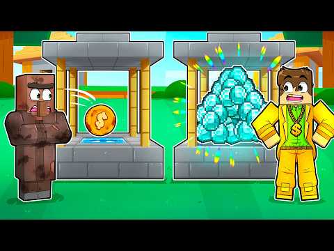 Evolving Poor Wishing Well To Rich Well in Minecraft..