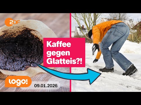 Gut gegen Glätte, schlecht für die Umwelt: Alternativen zu Streusalz | logo!-Nachrichten vom 09.1.26