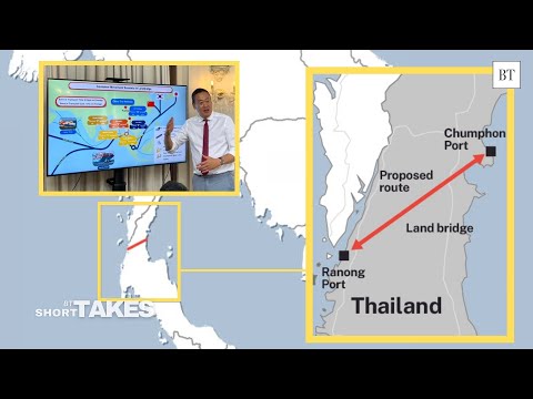 Will Thailand’s 100 km land bridge threaten Singapore and Malaysia ports?