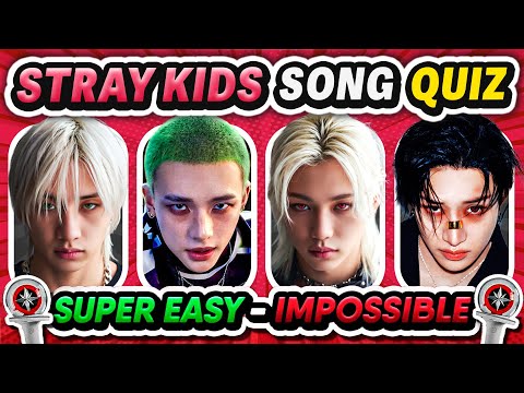 GUESS 50 STRAY KIDS SONGS: 🔥 Only REAL STAYs Can Score 50/50!  ❤️🖤 | KPOP QUIZ 2025