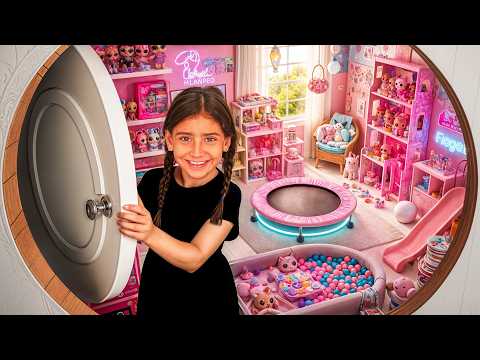 صنعت مخبئ سري انا وأختي لاخفاء الالعاب في المنزل 😱 بابا راح فيها💔!!