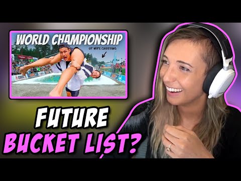 American Reacts to WIFE CARRYING World Championship