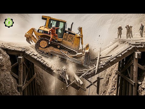 Jaw-Dropping Excavator & Bulldozer Operator Skills So Crazy You’d Think They’re Fake! #48