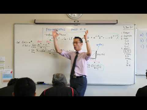 Power Rule for Differentiation (3 of 4: Derivation of rule)