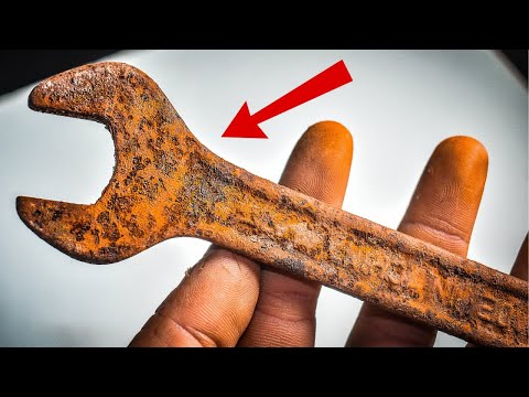 Old Poor Rusty Wrench | Japanese Tool Restoration.