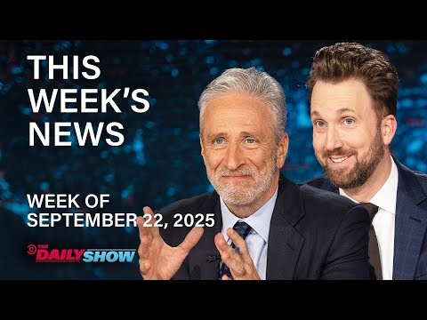 Jon on Kimmel’s Return as Trump Attacks Free Speech & Klepper on Tylenol & Comey | The Daily Show