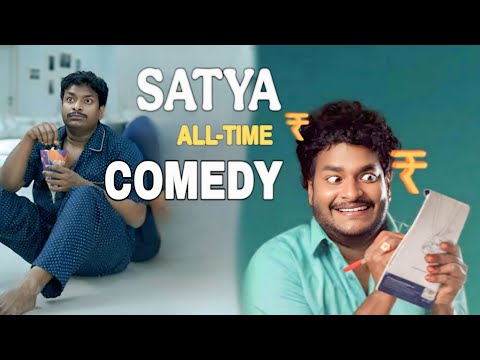 Satya All time Comedy || Comedian satya Funny scenes || Mathu vadalara