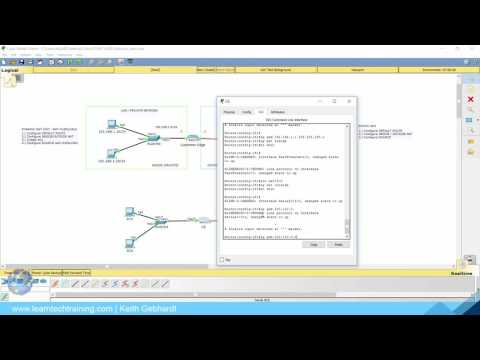 How to configure NAT and PAT in Packet Tracer