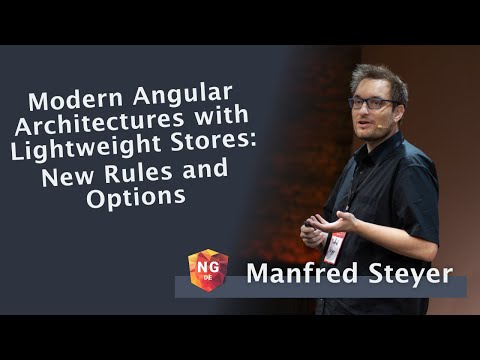 Modern Angular Architectures & Lightweight Stores - Manfred Steyer | NG-DE 2024