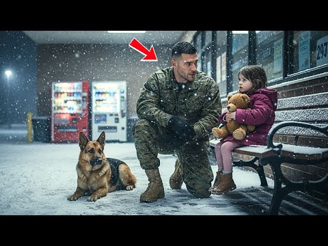 “Sir… My Mommy Never Came Back.” — A U.S. Marine and His K9 Refused to Leave the Snow