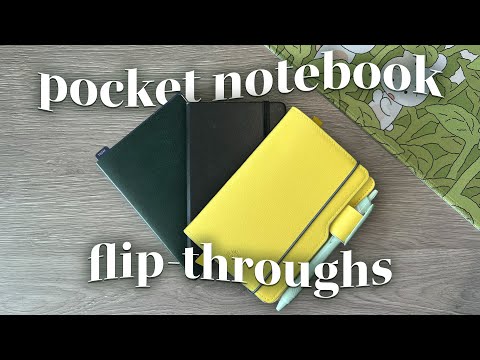 How and Why I Love Using Pocket Notebooks