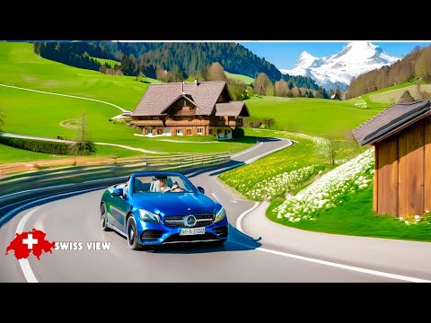 🇨🇭DRIVING IN SWITZERLAND _ AMAZING ROAD TRIP IN GRINDELWALD