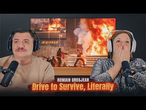 A MIRACLE in Formula 1 | Americans React to Grosjean’s Bahrain Crash