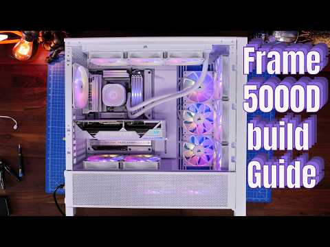 Corsair Frame 5000D Build guide - RS ARGB and non RGB build tips