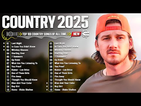 Country Music Mix 2025 🎧 Morgan Wallen, Luke Combs, Luke Bryan, Chris Stapleton, Jason Aldean