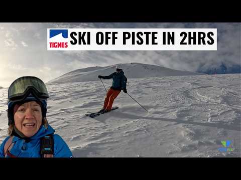 How To Ski Off Piste In 2hrs | Live Lesson Tignes