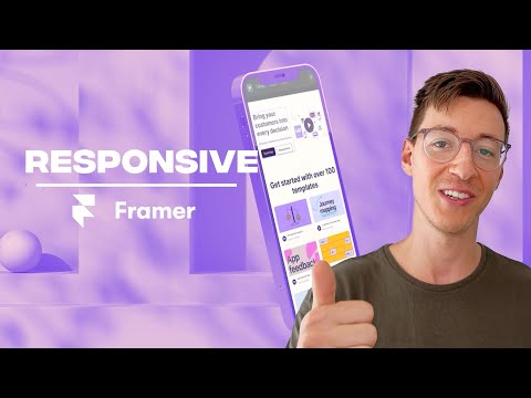 Making Responsive Websites in Framer