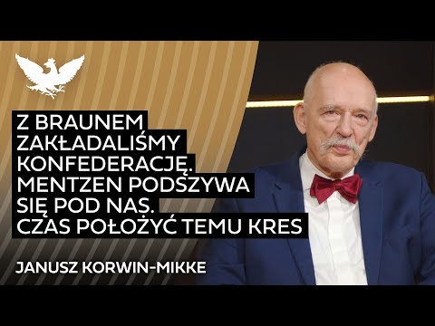 Korwin: Kaczyński chciał, żeby wyrzucili mnie i Brauna z Konfederacji, żeby zrobić koalicję z PiS