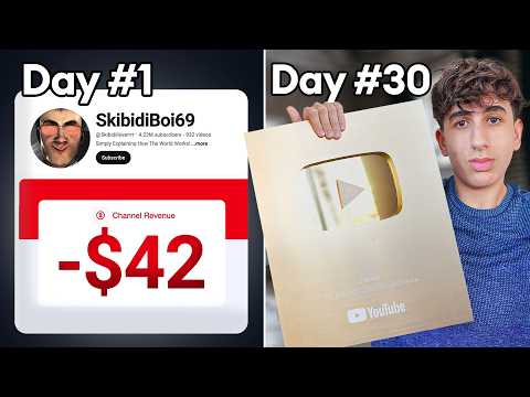 I Bought A Dead YouTube Channel And Ran It For 30 Days