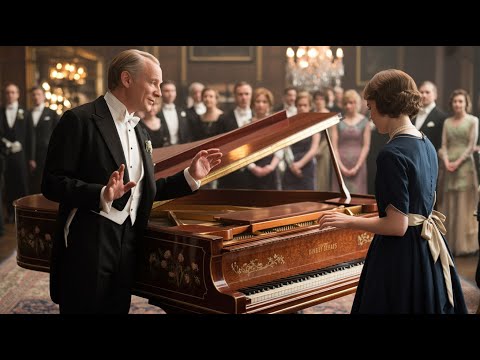 A Wealthy Host Challenged the Waitress — Her Hidden Piano Genius Shocked Everyone…