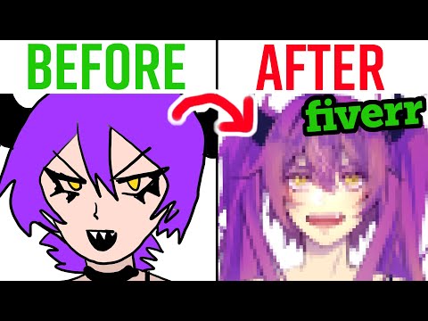 i paid FIVERR artists to YASSIFY my ART