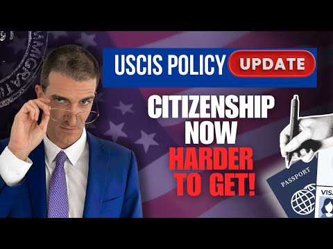 US Citizenship in Danger: USCIS Just Made Naturalization Harder