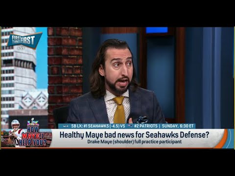 FIRST THINGS FIRST | Nick Wright DOES NOT Believe Drake Maye Is BAD NEWS With New England Patriots