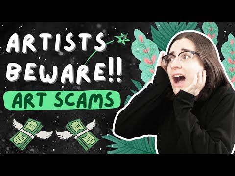 How to avoid art scams! | Artists beware: Art scams on Instagram, NFT scams | Scam targeting artists