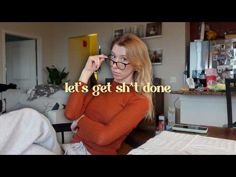 Conquering My Procrastination List In Just 2(ish) Hours | body doubling motivation