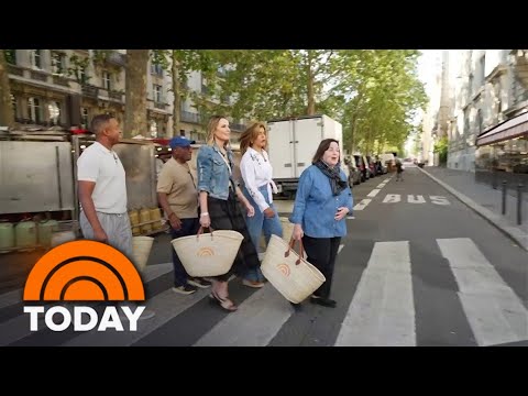 Ina Garten takes TODAY on a tour of her favorite market in Paris
