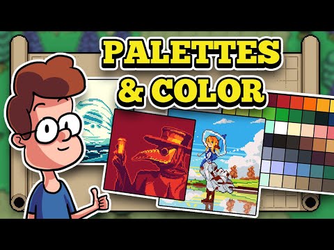 Pixel Art Color - Creating a Palette, Hue Shifting, and Color Theory | Pixel Art Fundamentals
