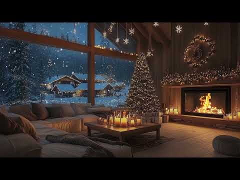Northern Winter Haven 2025 | Soft Piano with Crackling Fireplace for Calm, Focus, and Restful Sleep