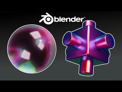 EASY Iridescent Materials | Blender Tutorial