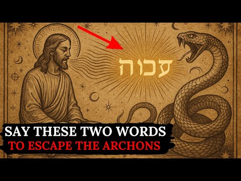 Jesus Taught us Two Words to Escape The Trap of The Archons (Say Them Tonight)