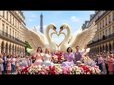 Paris Valentine’s Day Parade 2026 💖 The Most Romantic Street Festival in the World - Full Event