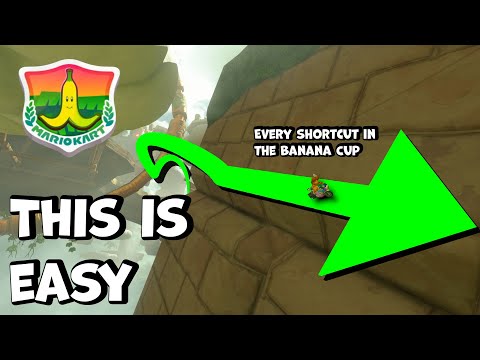 Learn EVERY Shortcut in the Banana Cup (Mario Kart World)