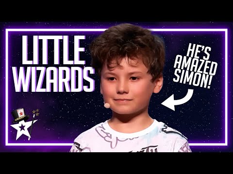 10 AMAZING Little Wizards on Britain's Got Talent and America's Got Talent!