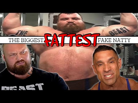 Eddie Hall Is The Biggest Fattest Fake Natty