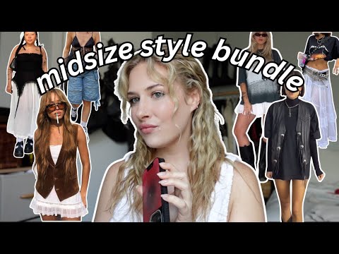 thrifting a MIDSIZE style bundle | styling strangers ep 7