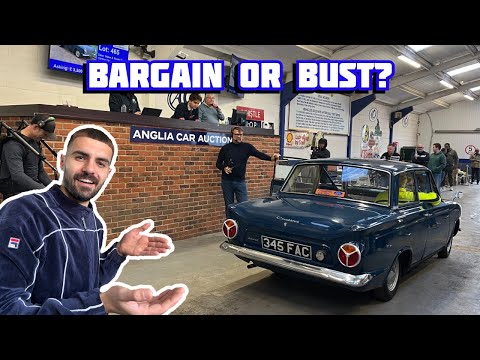 I VISIT A CLASSIC CAR AUCTION IN NORFOLK ! ANGLIA CAR AUCTIONS