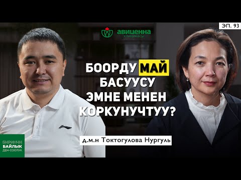 БООРДУ МАЙ БАСУУСУ ЭМНЕ МЕНЕН КОРКУНУЧТУУ?