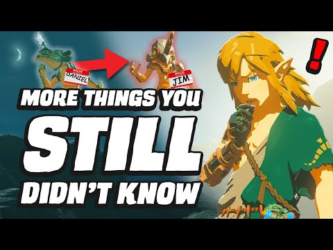 31 MORE Things You STILL Didn't Know In Zelda Tears Of The Kingdom