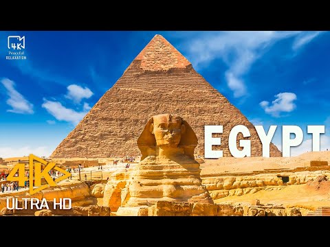 Egypt 4K – The Great Monuments Of The Oldest Civilization | Journey Through Pyramids,Desert and Nile