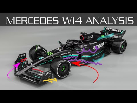 Mercedes W14  -  Aerodynamics Analysis and Initial Thoughts