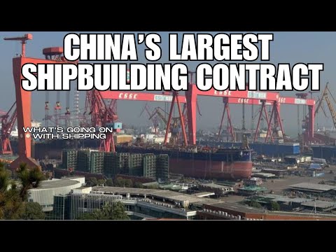 China Signs the Largest Commercial Ship Contract in its History | 87 Ships for $7.1 Billion (USD)