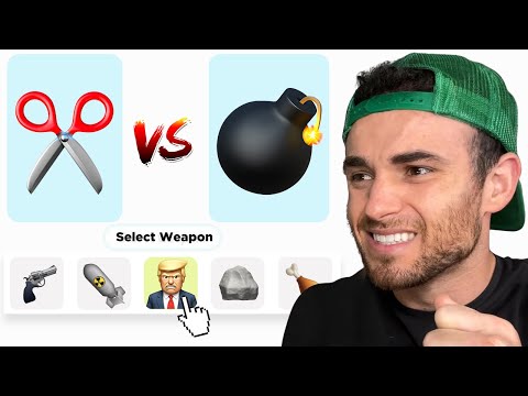 Rock, Paper, Scissors, But You Can Choose ANYTHING